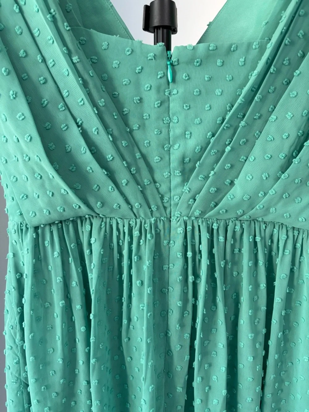 J. Crew Marlowe Swiss Dot Dress Green 4 Wedding Guest Cocktail Garden